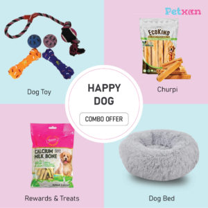 Happy dog combo package at petxan nepal
